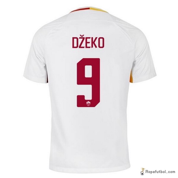 Camiseta As Roma Replica Segunda Ropa Dzeko 2017/18